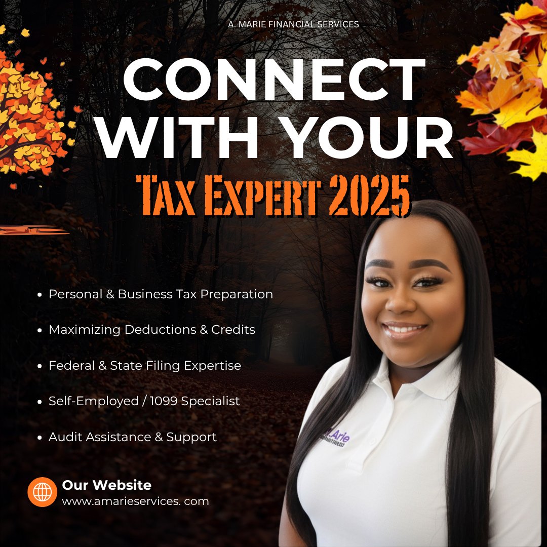 xo_SmokkeeSis's tweet image. Don’t wait until the last minute — early filers get refunds faster 💸
(and sleep better). 😴
#TaxProTips #AMarieFinancial #TaxRefundSeason #AdultingDoneRight