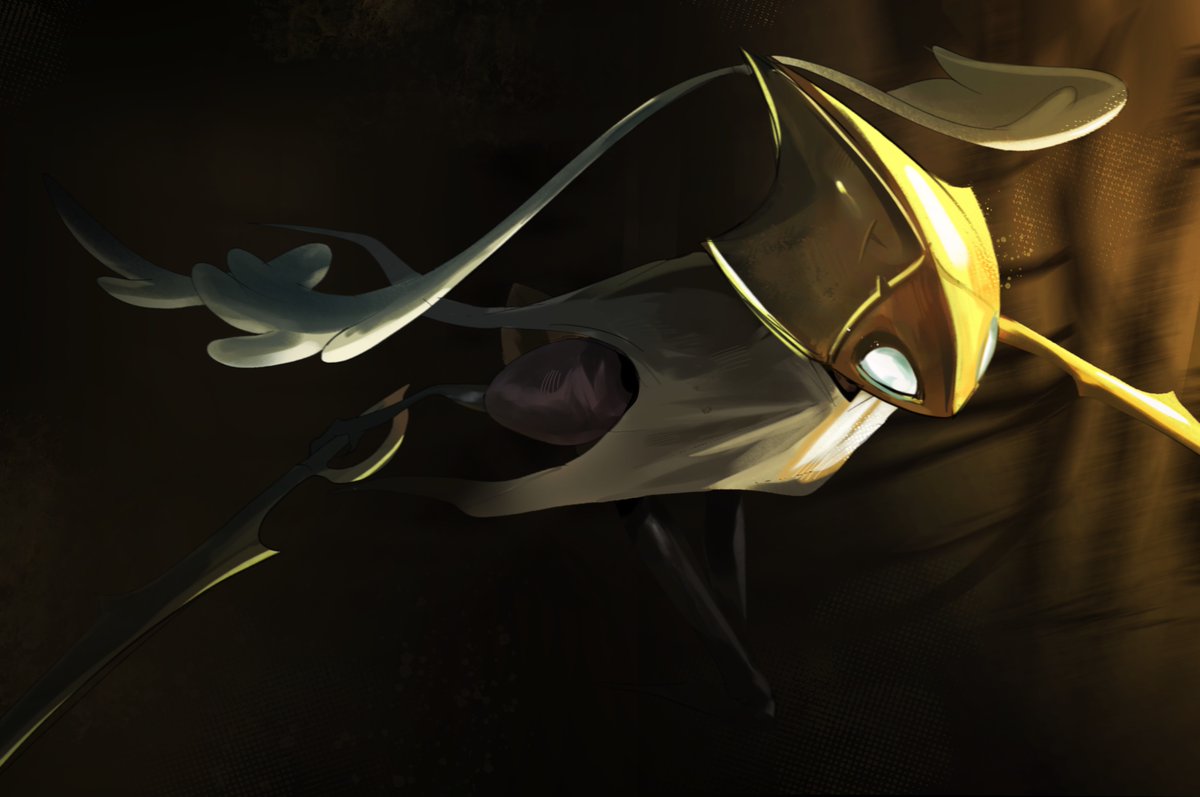 MARNlE_'s tweet photo. Second Sentinel #hollowknight #hollowkinghtsilksong https://t.co/BgDbiQLFzj