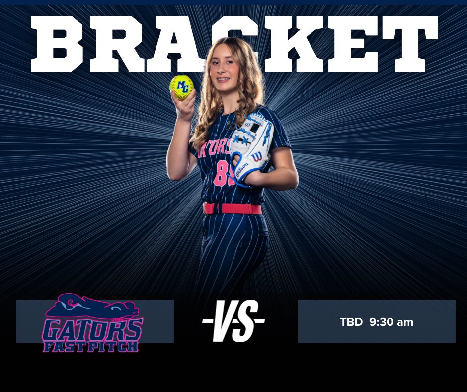 Tomorrow we continue in the Play 9 Fall Ball Tournament in bracket play!  Let’s play all day ladies! 🐊🥎💪