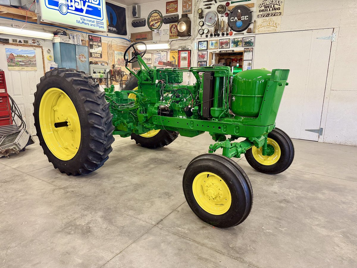 ScanlanTractor's tweet image. Rims and Tires on the 2510 Now starting to wire it