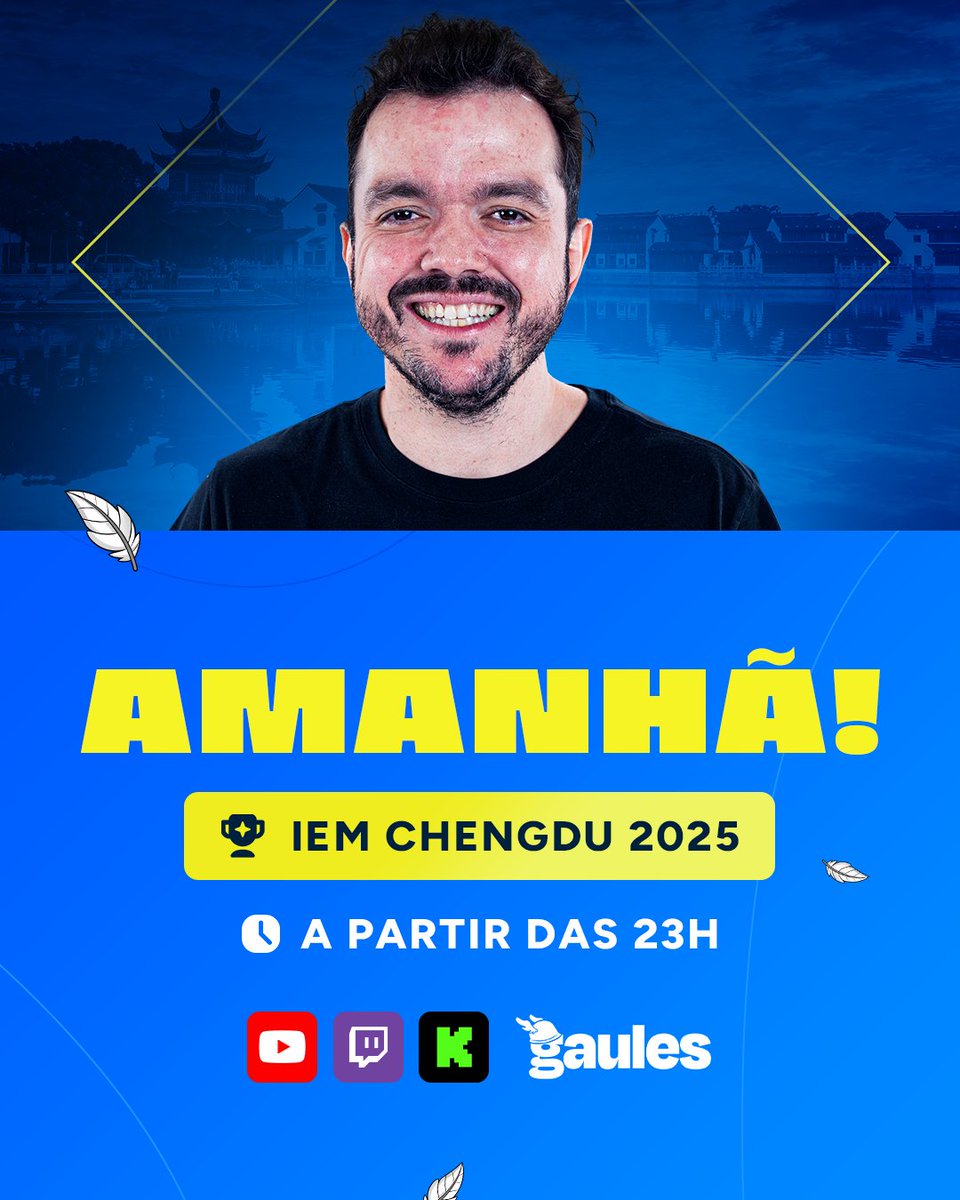 Gaules's tweet image. Amanhã é dia de @paiNGamingBR e @FURIA na IEM Chengdu 🇨🇳

Dia de lotar a Tribonera!!