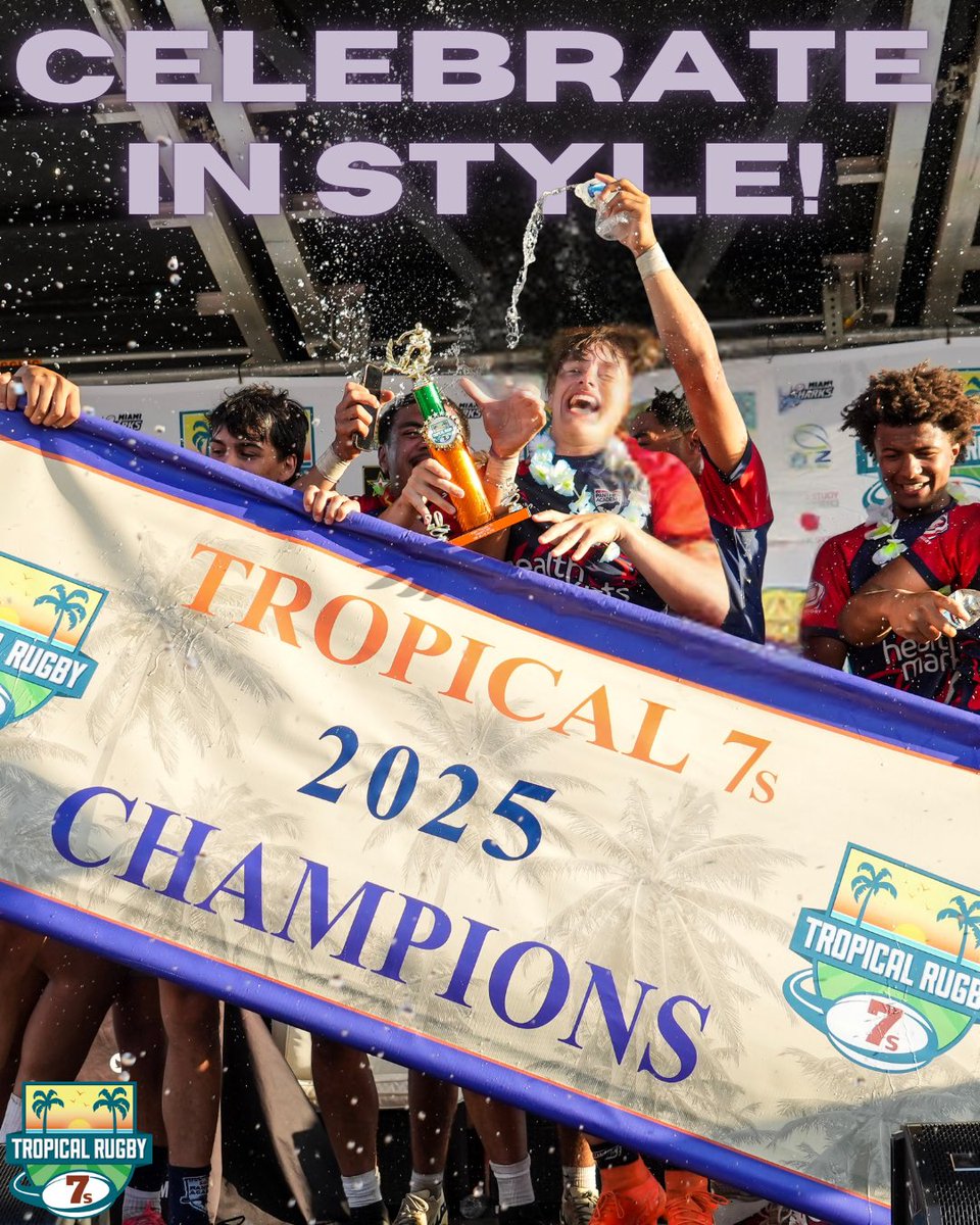 CELEBRATE IN STYLE - WELCOME TO THE TROPICAL 7s MAIN STAGE! 🌴🔥

🎧 Live DJ
🏆 Epic trophy presentations
🎤 Special guest interviews 
📺 Video wall featuring selected matches &amp; behind-the-scenes moments

Register at tropical7s.com