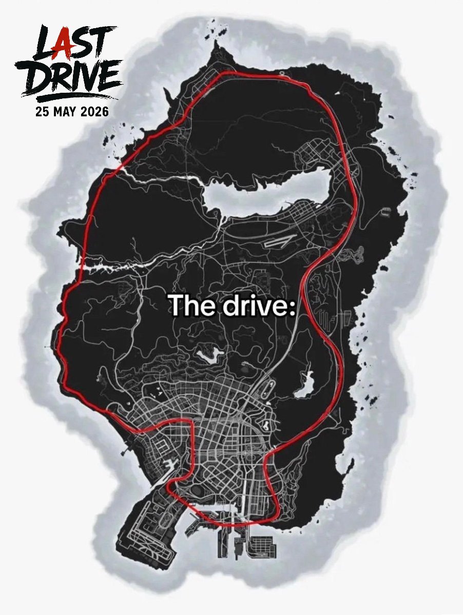 On the cash register Jason robs, the number "145" pops up! 👀

May 25th is the 145th day of 2025, one day before GTA 6 drops.

 Is Rockstar Games winking at the community organizing a "Last Drive" farewell tour of the GTA V map that same day? 🚗💨

#LastDriveGTA