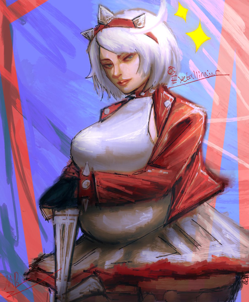 Elphelt is so fun to draw
#Elphelt #GUILTYGEAR #GGST