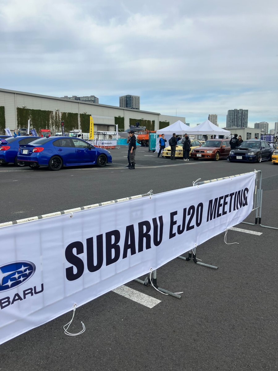 SUBARU_CORP's tweet image. ＼Japan Mobility Show2025／
本日コミュニティゾーンでは、SUBARU EJ20ミーティングを開催しています！
一般の方の見学も大歓迎ですので、ぜひ足を運んでくださいね。
#JMS #JapanMoblityShow2025 #SUBARU