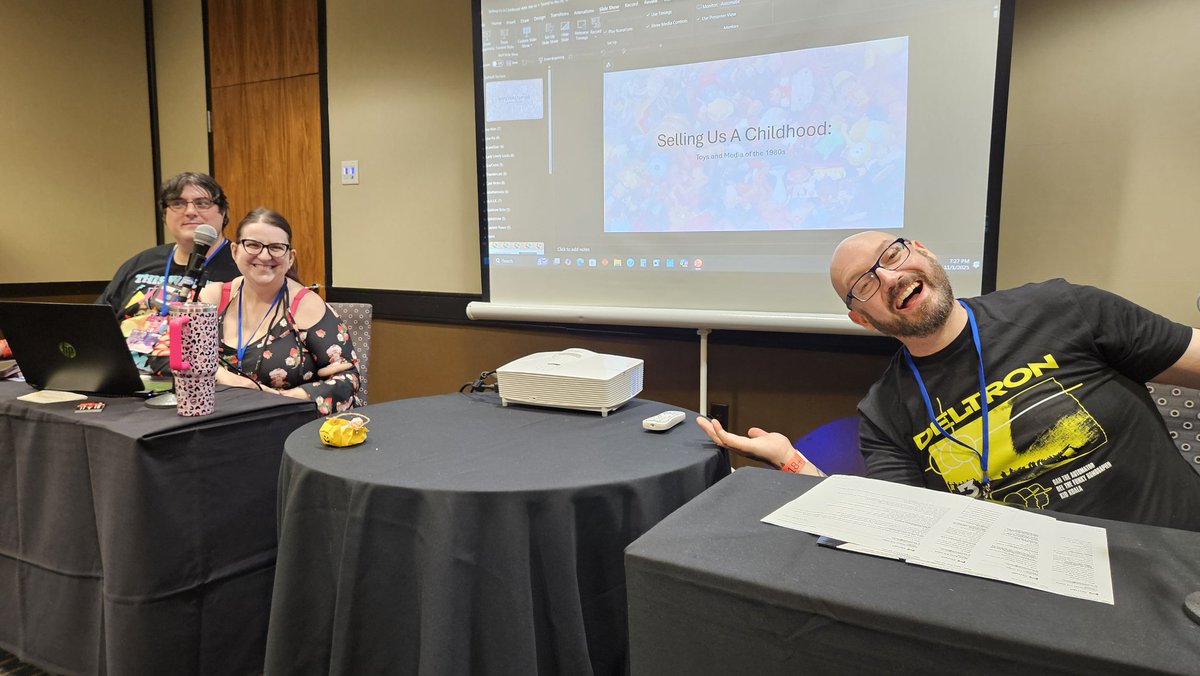 CDRobots's tweet image. Selling us a Childhood: Toys and Media of the 1980s time! #derpycon #derpycon2025