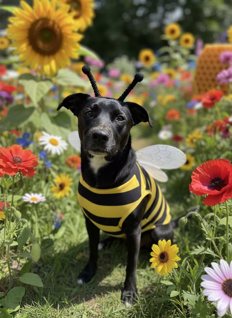 🐝✨ Nabi, la abejita más dulce busca su colmena para siempre ✨🐾

Esta pequeñita es Nabi, una perrita rescatada que, a pesar de haber conocido el abandono, hoy brilla con la ternura de una verdadera abejita feliz. 💛

Se disfrazó de abeja para recordarnos que, aunque la vida