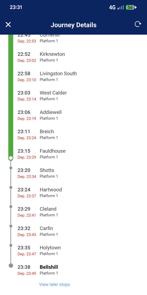 Elycat's tweet photo. When the @ScotRail train does 2miles an hour from Edinburgh it's an even longer journey home 😭 https://t.co/mCARPgDvMX