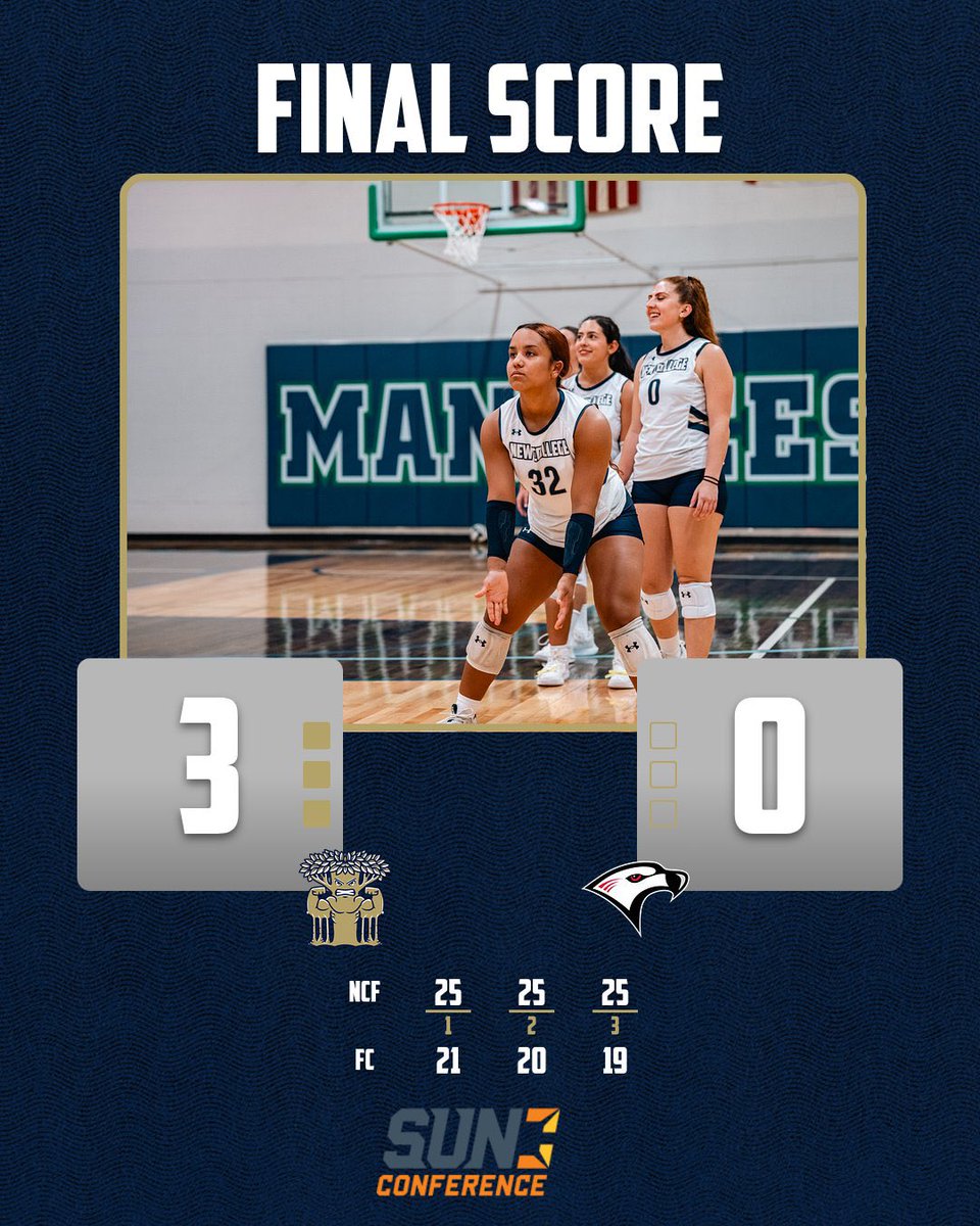 NCFBanyans's tweet image. Two matches, two sweeps in Temple Terrace for @ncfbanyanswvb! 

#GoMightyBanyans #StayRooted