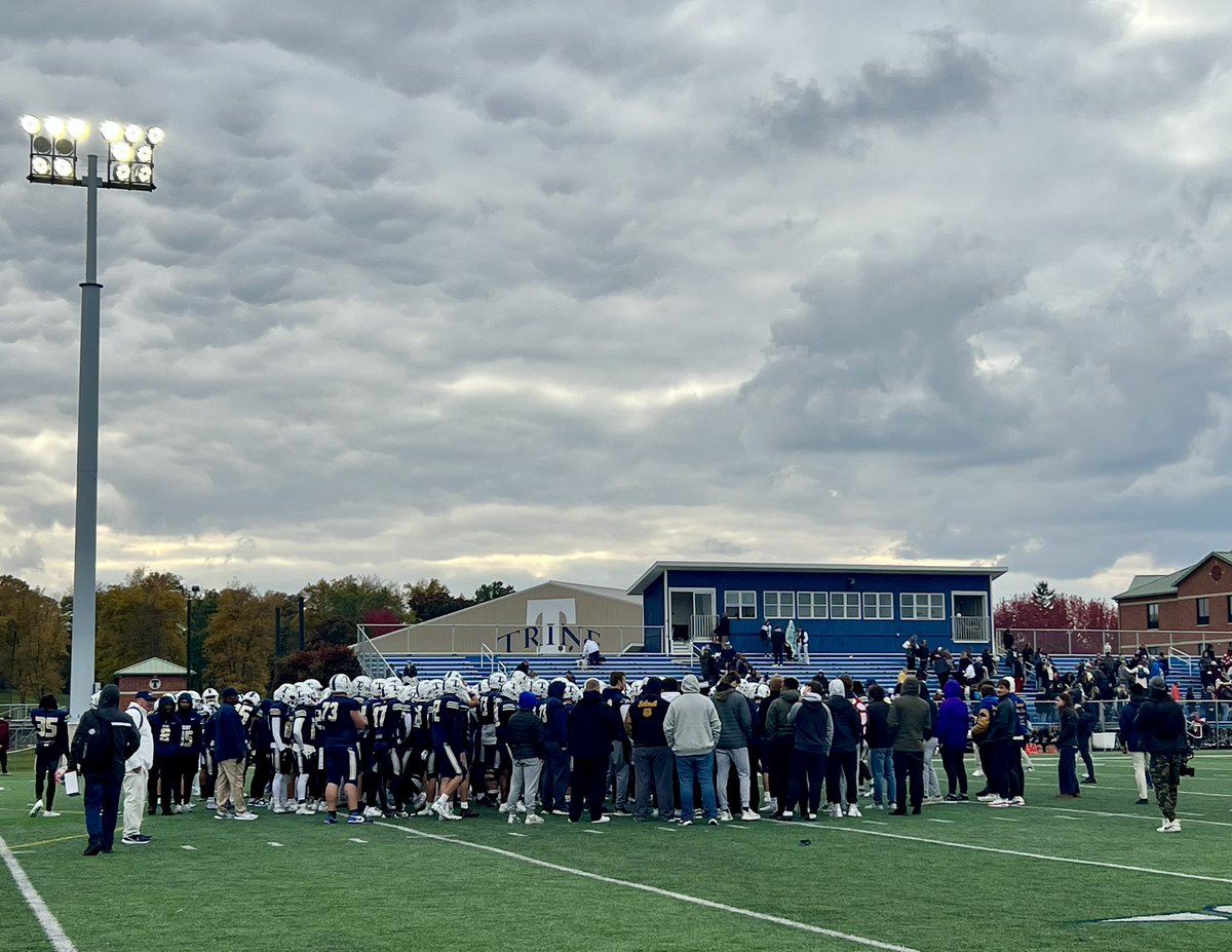 Had a great game day visit with <a href="/TrineThunderFB/">Trine Thunder FB</a> thank you for having me out <a href="/CoachAbbs/">Troy Abbs</a>.