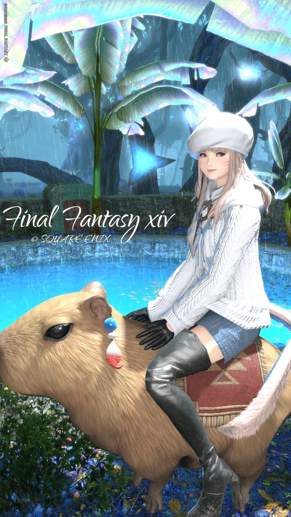 おはよです🐈‍⬛ ͗
7.4パッチの更新内容が色々発表されたけど、自由度が飛躍したミラプリとか、景色綺麗なVDとか、ウォーコーが見えるFLとか、 もちろん新ストーリーも、楽しみなものばかりっ🥰うぅう早くやりたいな🎶
 #FF14  #ミコッテ  #FF14SS