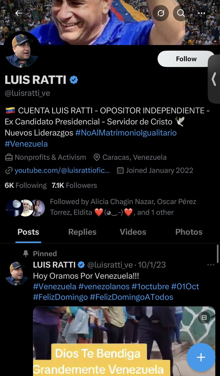 Hablemos específicamente de <a href="/luisratti_ve/">LUIS RATTI</a> existen múltiples indicios de coincidencias con cuentas de amplificación asociadas al ecosistema digital del madurismo, aunque no se puede afirmar legalmente que él mismo las dirija o controle.

1️⃣ Coincidencia de amplificadores (likes y
