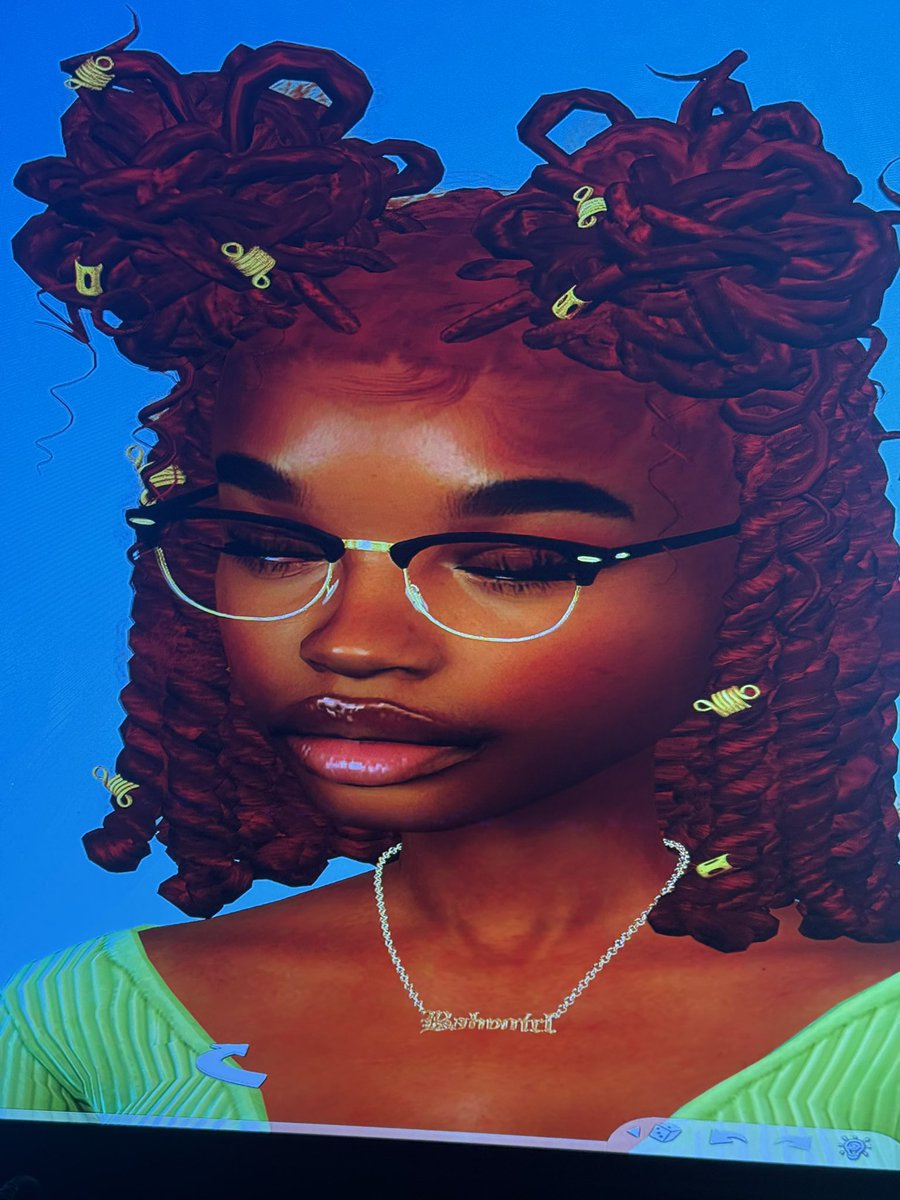 My sim. How did I do? #TheSims