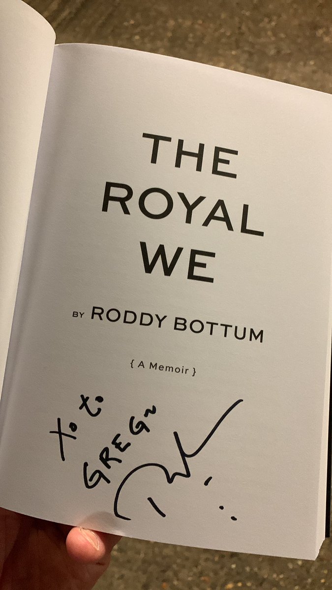 Tonight, me and my mate Rob drove down to Brighton, and got to listen to a musical hero of mine, give a reading from his new book, and answer some questions. Was a brilliant evening, and sometimes, it really is great to meet your heroes.