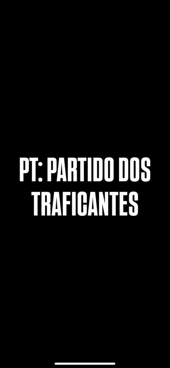 BorgesSay's tweet photo. @DemocraciaBR_Ja PT PARTIDO DOS TRAFICANTES https://t.co/95Whosl6hG