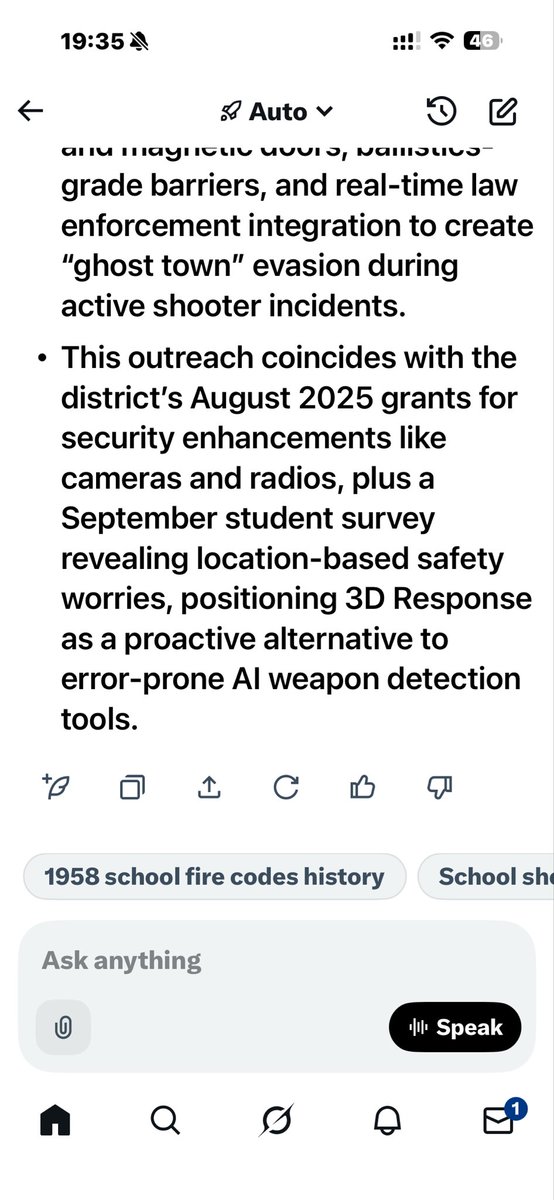 You can click on the Grok icon at the top of any post and it will analyze it for you.  I just did it for a post I made. The irony here.

<a href="/joe_Lnu/">Joe Lnu</a> <a href="/Johnny_Joey/">Joey Jones</a> <a href="/clifffulmer/">Cliff Fulmer</a> <a href="/Drax2431/">ᗪRAX</a> <a href="/dalytweet/">Kay Daly</a> <a href="/FoxNews/">Fox News</a> <a href="/realDonaldTrump/">Donald J. Trump</a> <a href="/MikeToddRealMi1/">𝙼𝙸𝙺𝙴 🇺🇸@ Real Mike Todd</a> @vp