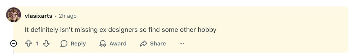 wwfeaster's tweet photo. UXdesign  Reddit has to be the biggest platform of trolls.... https://t.co/NvXvxb5had