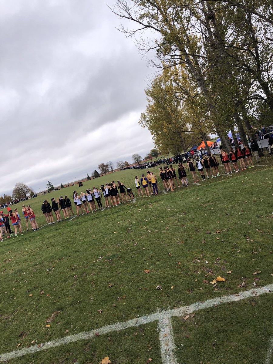 Congrats Chelsea!!!  Finishing season at state! Thank you to the stangs for a great season!💛🐎💚