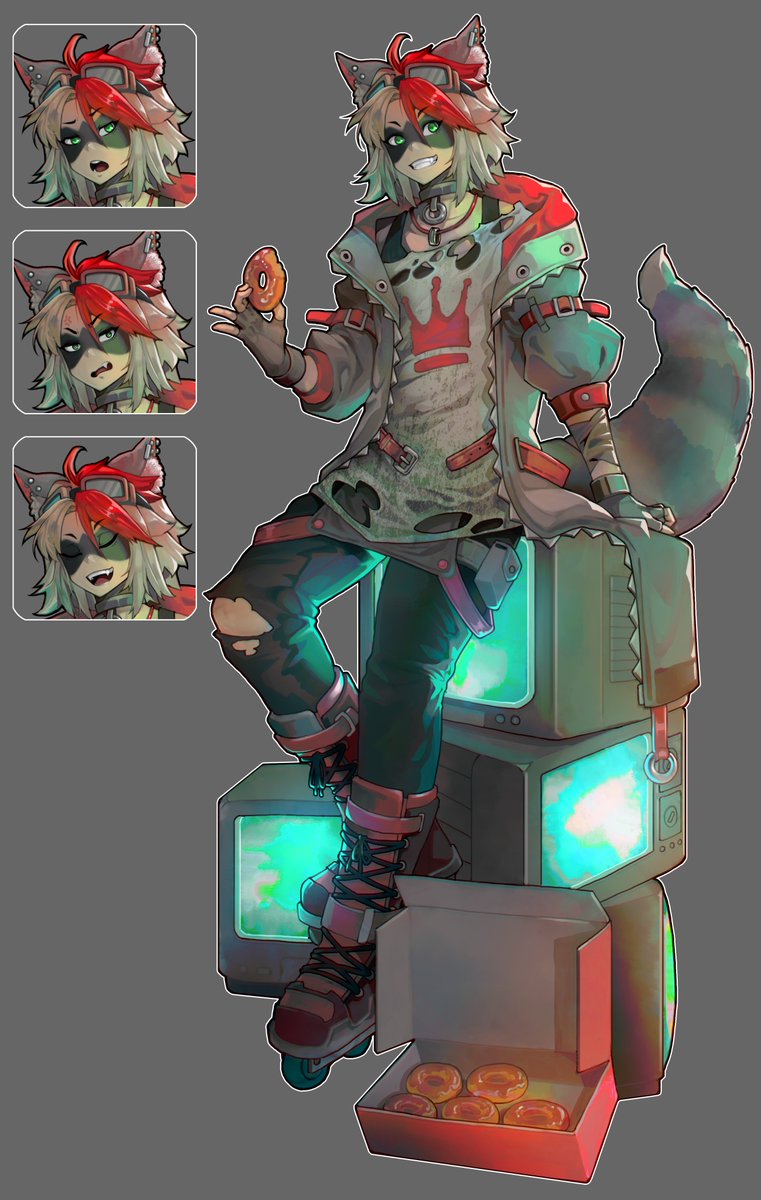 Commission for <a href="/BoxcarCrasher/">Lå†ê-ßlððmïñg Gð†h</a>