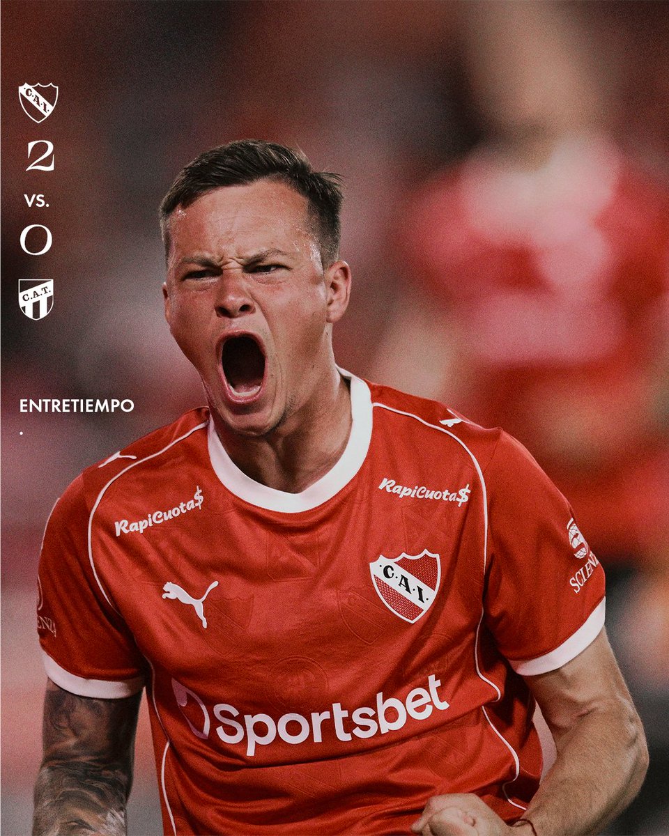 ¡Victoria en los primeros 45 minutos!

#TodoRojo 🔴