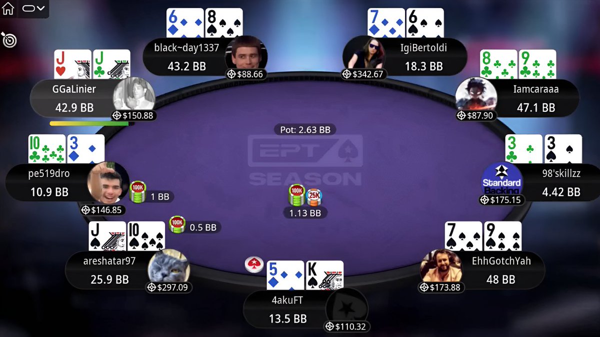 kalipoker_tv's tweet image. 🆕 NEW VIDEO:  $11 Sunday Storm PKO IgiBertoldi | Iamcaraaa | GGaLinier - Final Table Replay (EPT Season 20) #PokerStars #SundayStorm #FinalTableReplay #PokerReplays #OnlinePoker

Watch now 👉 youtu.be/6QrHvQ827VM