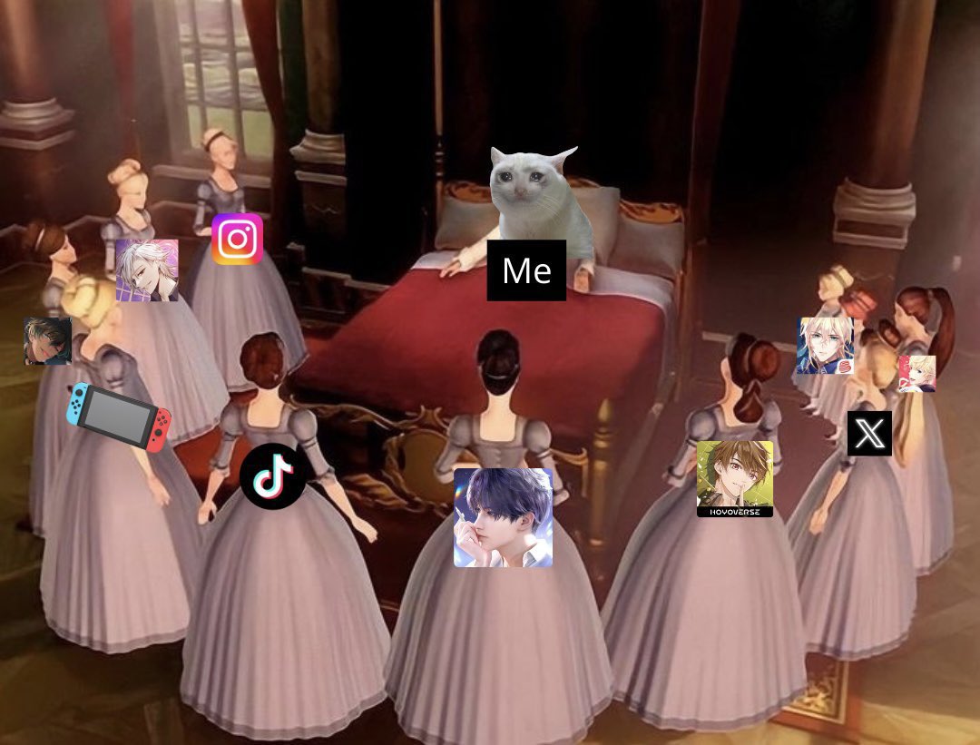 otomeaddicted's tweet image. “You have to have some kind of a support system” 

My support system: