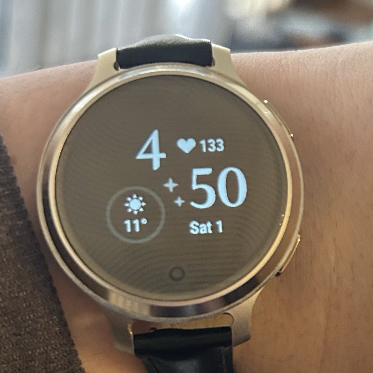 I'm so nervous I could run through a wall