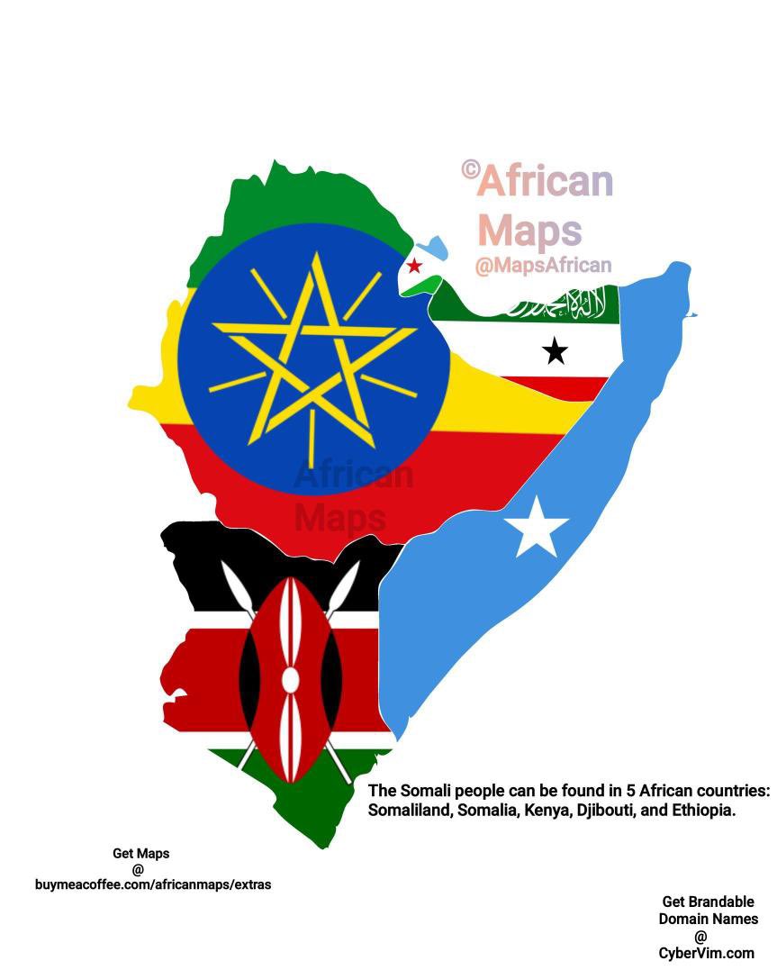 I know it’s the weekend, but when it comes to the Horn of Africa, this is the real map. Double check on
Monday!