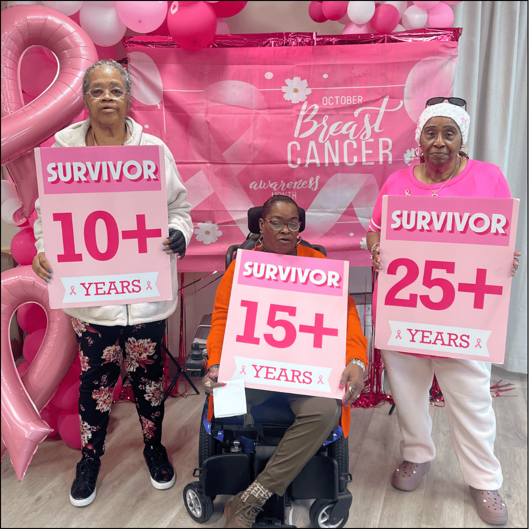 A special shoutout to our InnovAge LIFE Henry Avenue center in Pennsylvania, and Aurora PACE center in Colorado for making Breast Cancer Awareness Month so meaningful.
#BreastCancerAwareness #InnovAge #BreastCancerAwarenessMonth #CancerSurvivors #PACEProgram #CommunityStrong