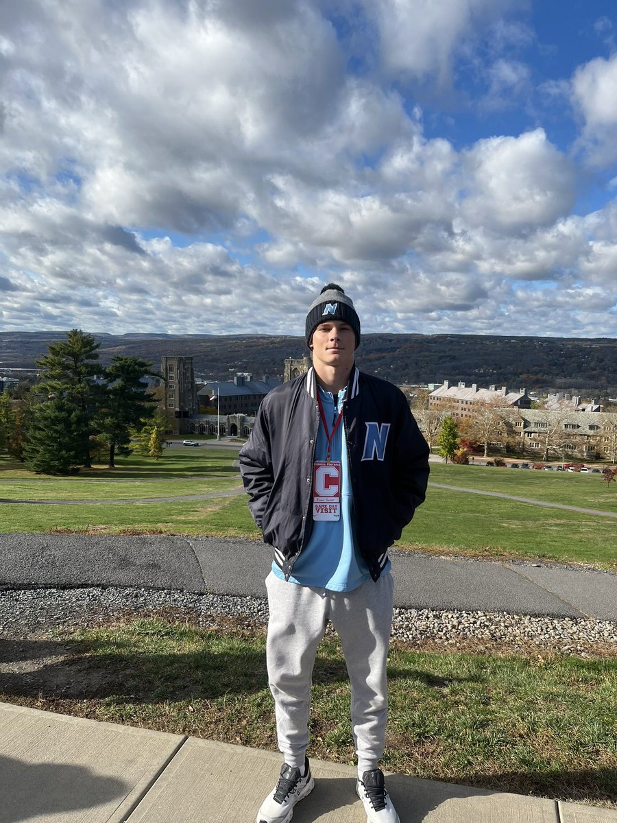 Had a great time in Ithaca, NY getting to watch <a href="/BigRed_Football/">Cornell Football</a> and see Cornells beautiful campus. Cornell pulled out a great win over Princeton! <a href="/DanSwanstrom/">Dan Swanstrom</a> <a href="/BlandenCoach/">Will Blanden</a> <a href="/RjonesCoach/">Robbie Jones</a>