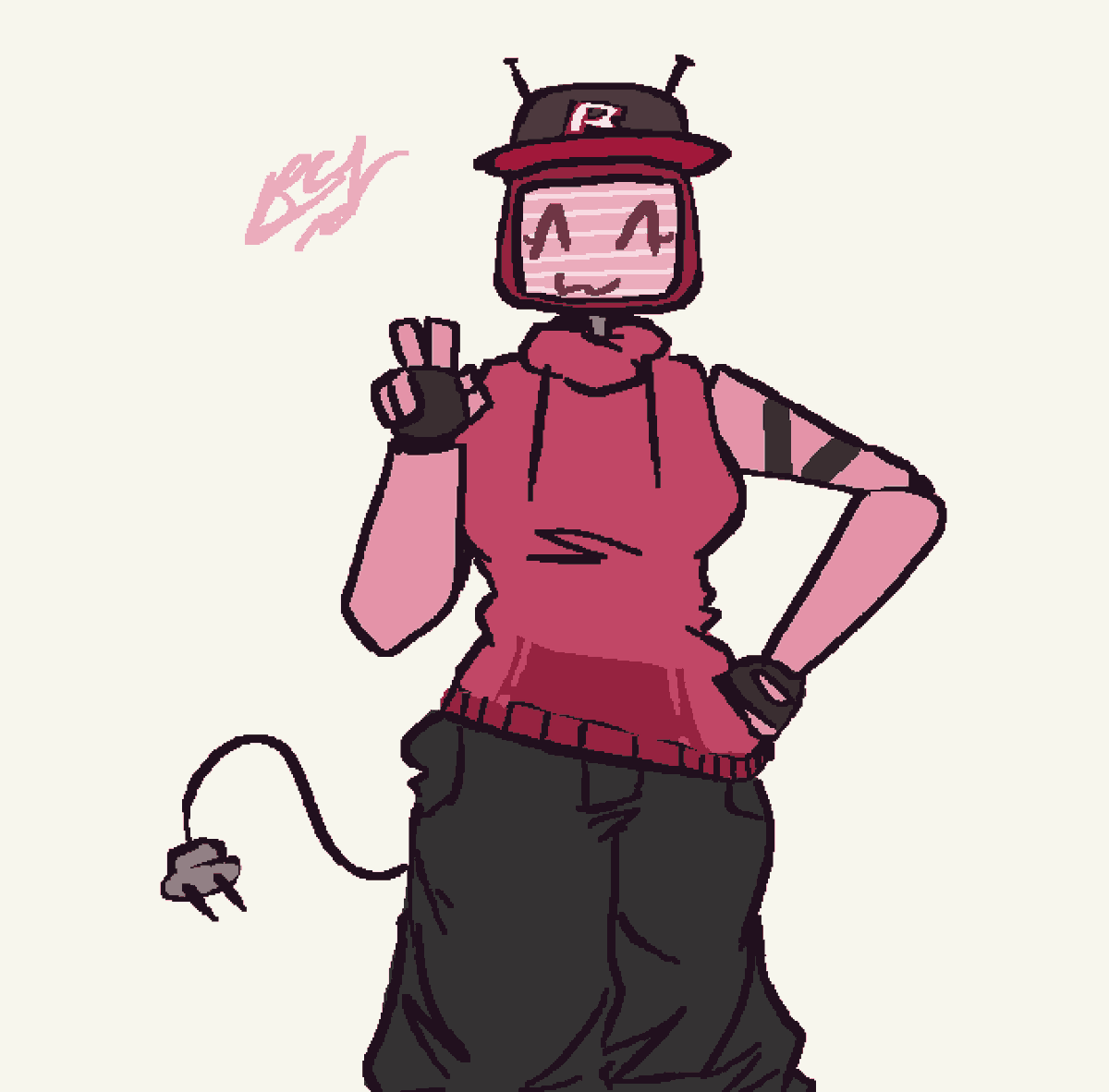 i drew veeronica again, only slightly more clothed
what should i draw her doing next👀