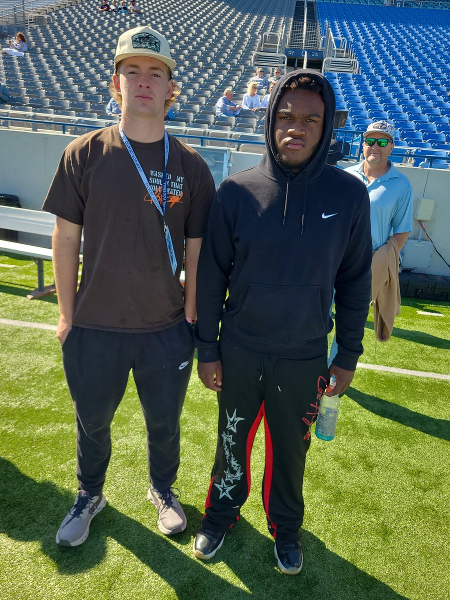Had another great visit <a href="/CitadelFootball/">The Citadel Football</a> . With <a href="/Lane7Dutton/">Lane Dutton</a> !! Thanks <a href="/COACH_JOJACK/">Jo Jackson</a> for the invite.. <a href="/CoachCasterlin/">Barry Casterlin</a> <a href="/RettRussell26/">Rett Russell</a> <a href="/CoachRAPinilla/">TweetMasterP</a> <a href="/Imtherealchad1/">CHADG</a> <a href="/RecruitGeorgia/">Recruit Georgia</a>  <a href="/BallCoachHP/">Recruiting 1-0-1</a>