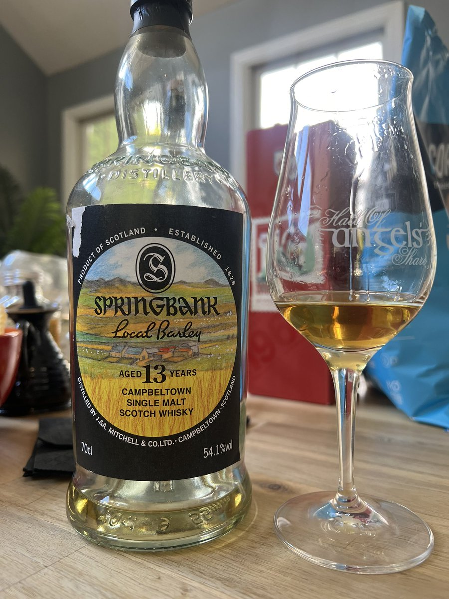 Sweet and round with underlying subtle smoke - fantastic dram! #springbank