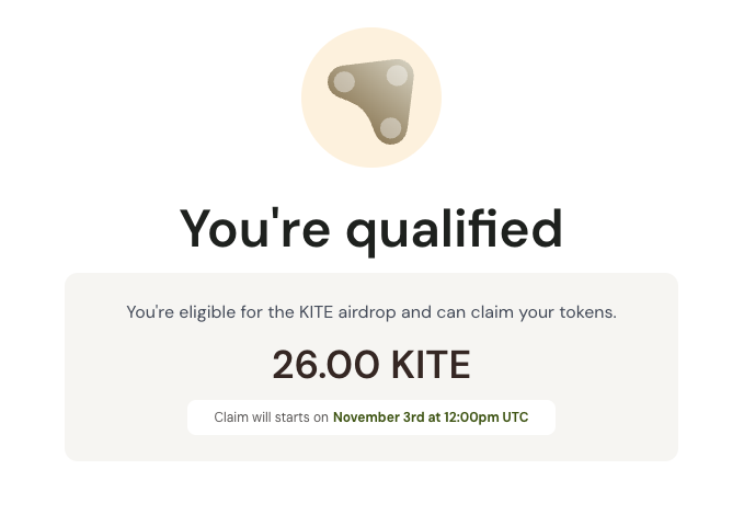 qkldysq's tweet image. Kite空投检测结果出炉了！刚查完自己的资格，来给大家同步最新情况：

空投查询入口：
kite.foundation/claim
（11月3日UTC中午12点开放领取）

重点资格要求：

1. Discord社区贡献者（需完成验证）

2. 测试网活跃用户（要有真实交易记录） 

3. 官方活动的内容创作者

4. 持有&quot;放风筝&quot;NFT的朋友…