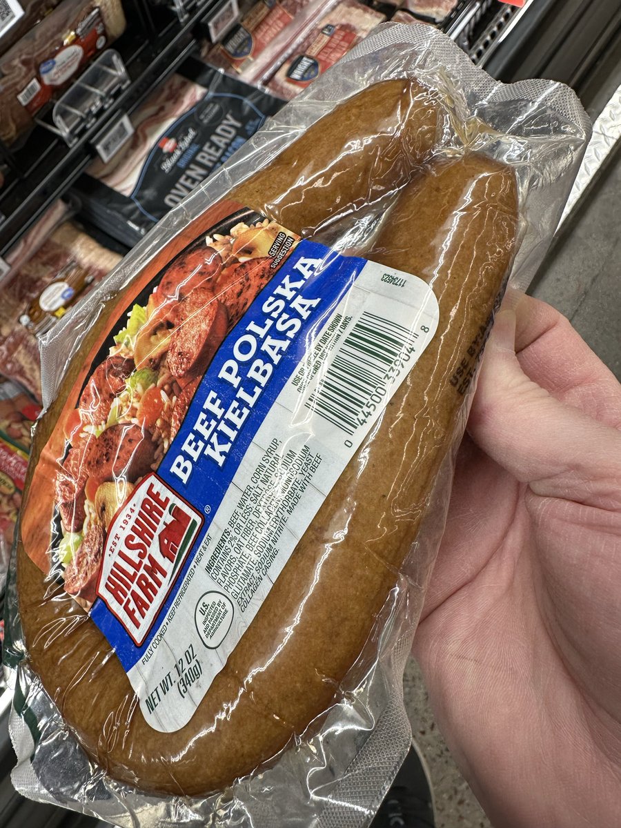 RandomDadShit's tweet image. .@Walmart @WalmartCareers On the shelf today (November 01, 2025): #Kielbasa with a Use By date of August 07, 2025. Three months past the date on the package? And it was discolored from the others that were still good. There are always #expired items here. @Maricopahealth