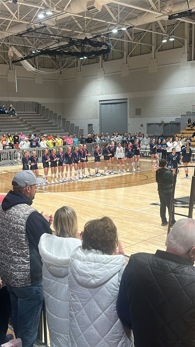 Nothing like losing in 5 sets to go to state and then having to get the heck out of the way because the next game was supposed to start 20 mins ago and all the fans sit on top of you..   “it’s all about the kids” but get out of the way for the next game.