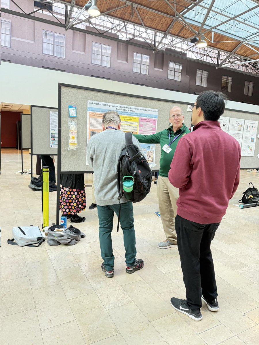 <a href="/SandTBioSci/">SandTBiologicalSciences</a> well represented in StL at #NABT2025 poster session. #KatieSharp <a href="/GermJuggler/">Dave W. Checkmark free since 2013</a> <a href="/MissouriSandT/">Missouri S&T</a> <a href="/sandtcase/">S&T College of Arts, Sciences, and Education</a> <a href="/SandTEduc/">Missouri S & T Education</a>