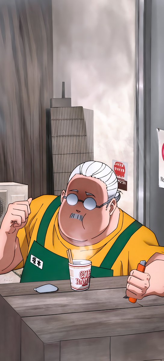 Proof that even legends need instant noodles.