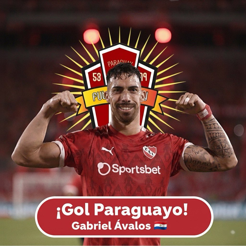¡GOLAZO PARAGUAYO! 🇵🇾 

Gabriel Ávalos, figura en la victoria 2-0 de Independiente ante Atlético Tucumán. Asistió el primero y sentenció con un golazo el segundo. 

¡El paraguayo clave para acercar al Rojo a su segunda victoria consecutiva!