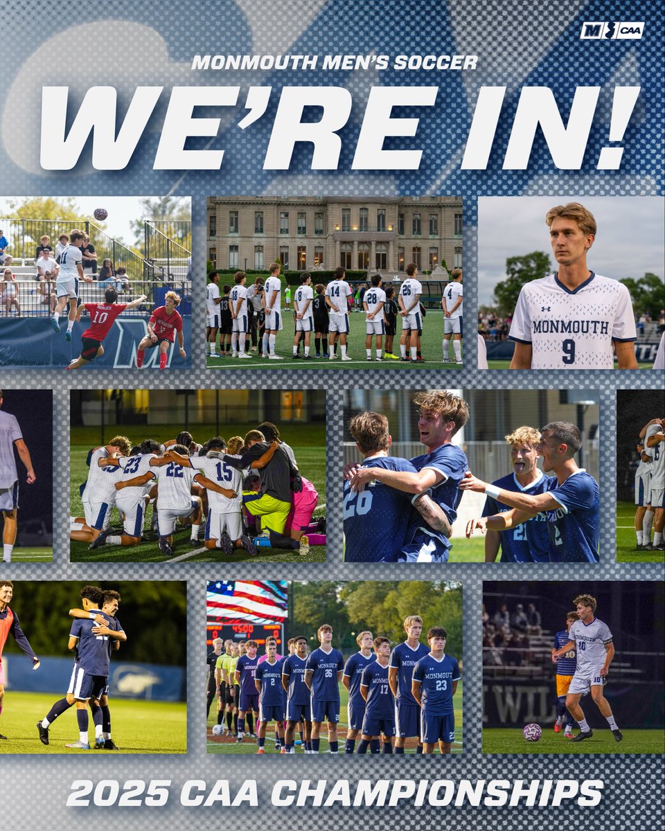 Let’s do this!

For the third straight season, the Hawks have clinched a spot in the CAA Tournament.

Monmouth will be the three seed and travel to No. 2 Stony Brook on Thursday, Nov. 6.

#FlyHawks