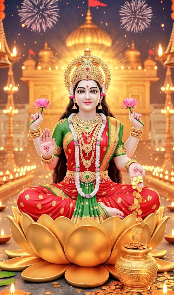 Rituverma51's tweet image. माँ लक्ष्मी केवल धन ही नहीं, सौभाग्य और संतोष भी देती हैं।
जय माता लक्ष्मी जी 🙏
