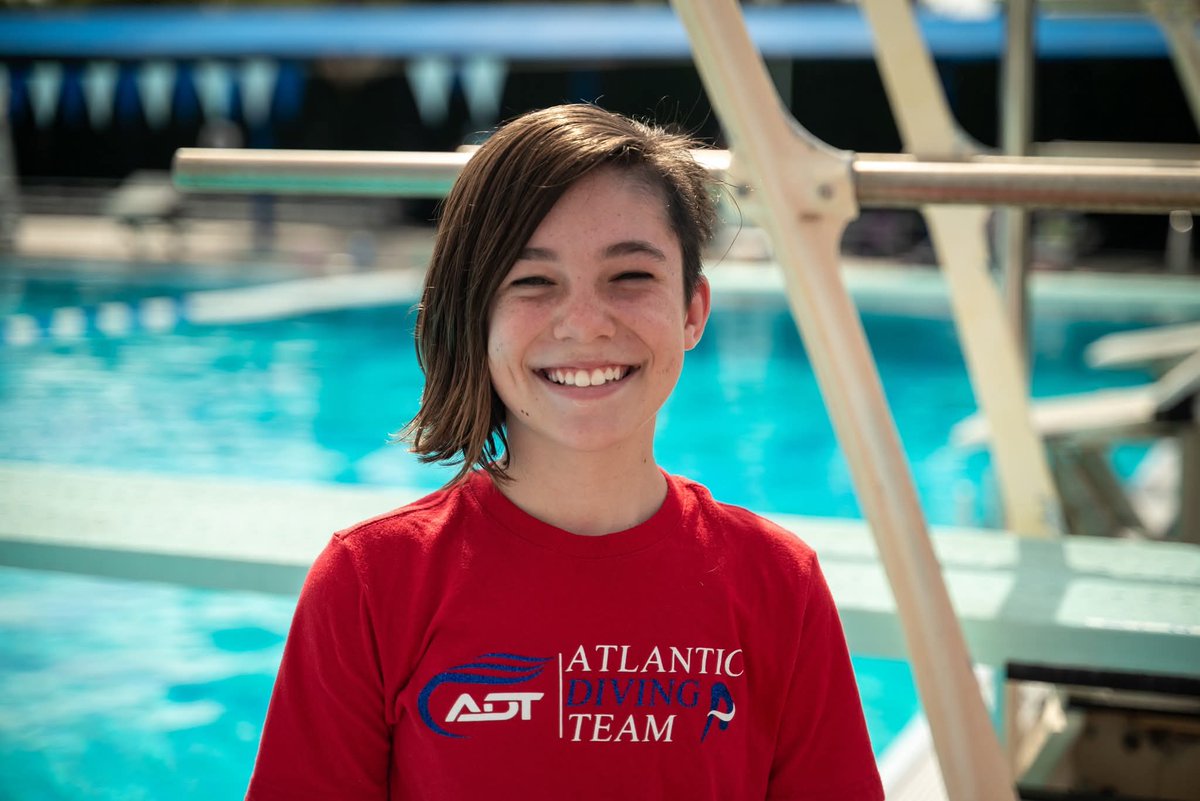 AtlanticDivingT's tweet photo. The Atlantic Diving Team extends heartfelt congratulations to Grace for qualifying for the High School State Championship in her inaugural year competing for Lincoln Park Academy as a 7th grader. We are incredibly proud of your achievements. https://t.co/KzUREQYalO