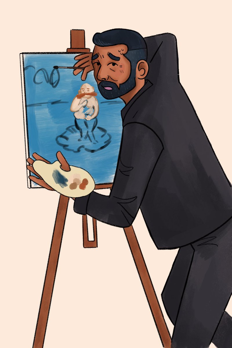 lechedemuerte's tweet image. You should really finish the underpainting before painting,,

Blank version for funsies