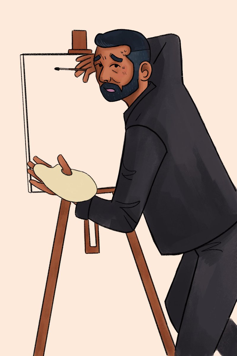 lechedemuerte's tweet image. You should really finish the underpainting before painting,,

Blank version for funsies