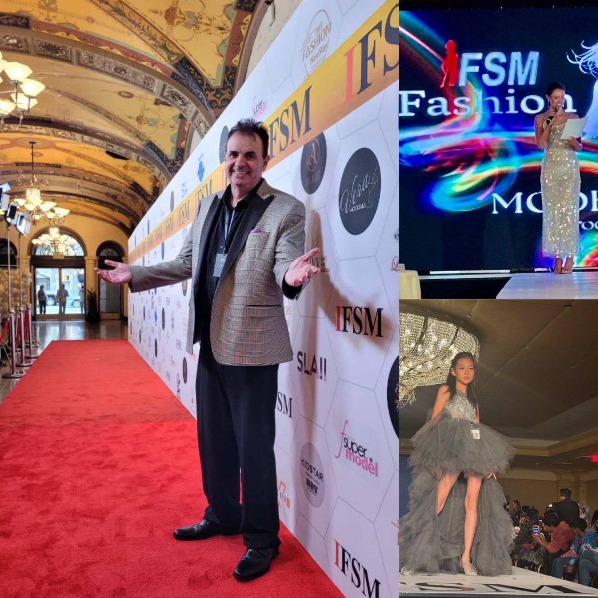 Spending a stylish Saturday judging a fashion show contest at LA’s elegant Biltmore Hotel