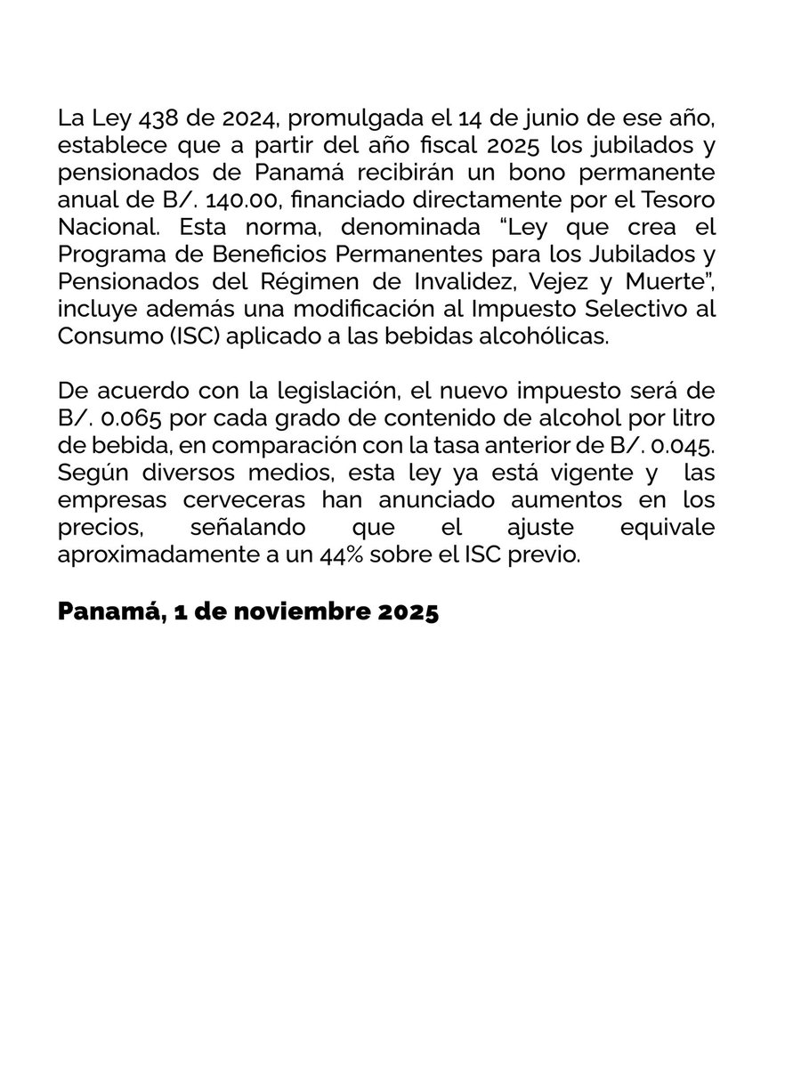 Presidencia de la República de Panamá tweet media