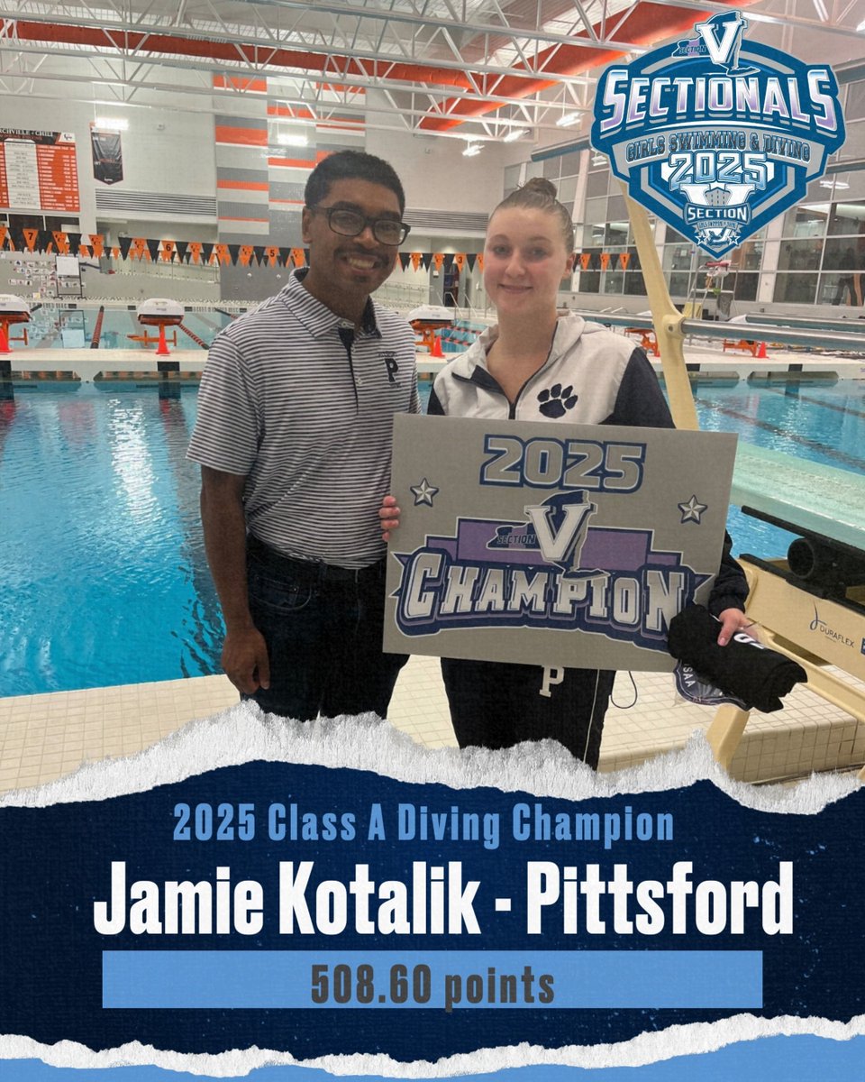 Section V Girls Swimming & Diving tweet media