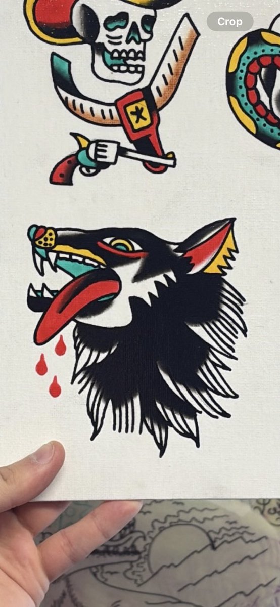 From my new painting. Based off a bery Grimm design