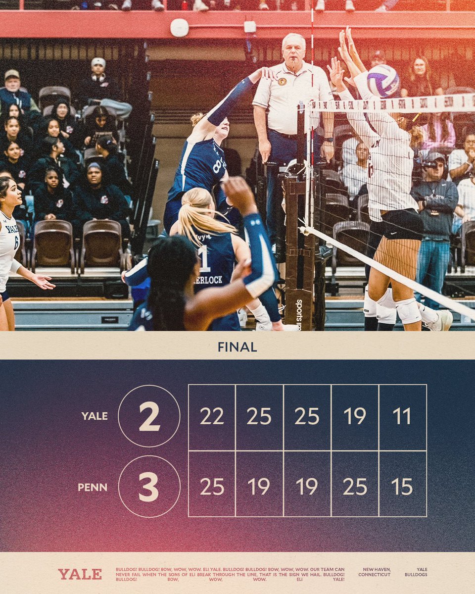 It's a final.  #ThisIsYale
