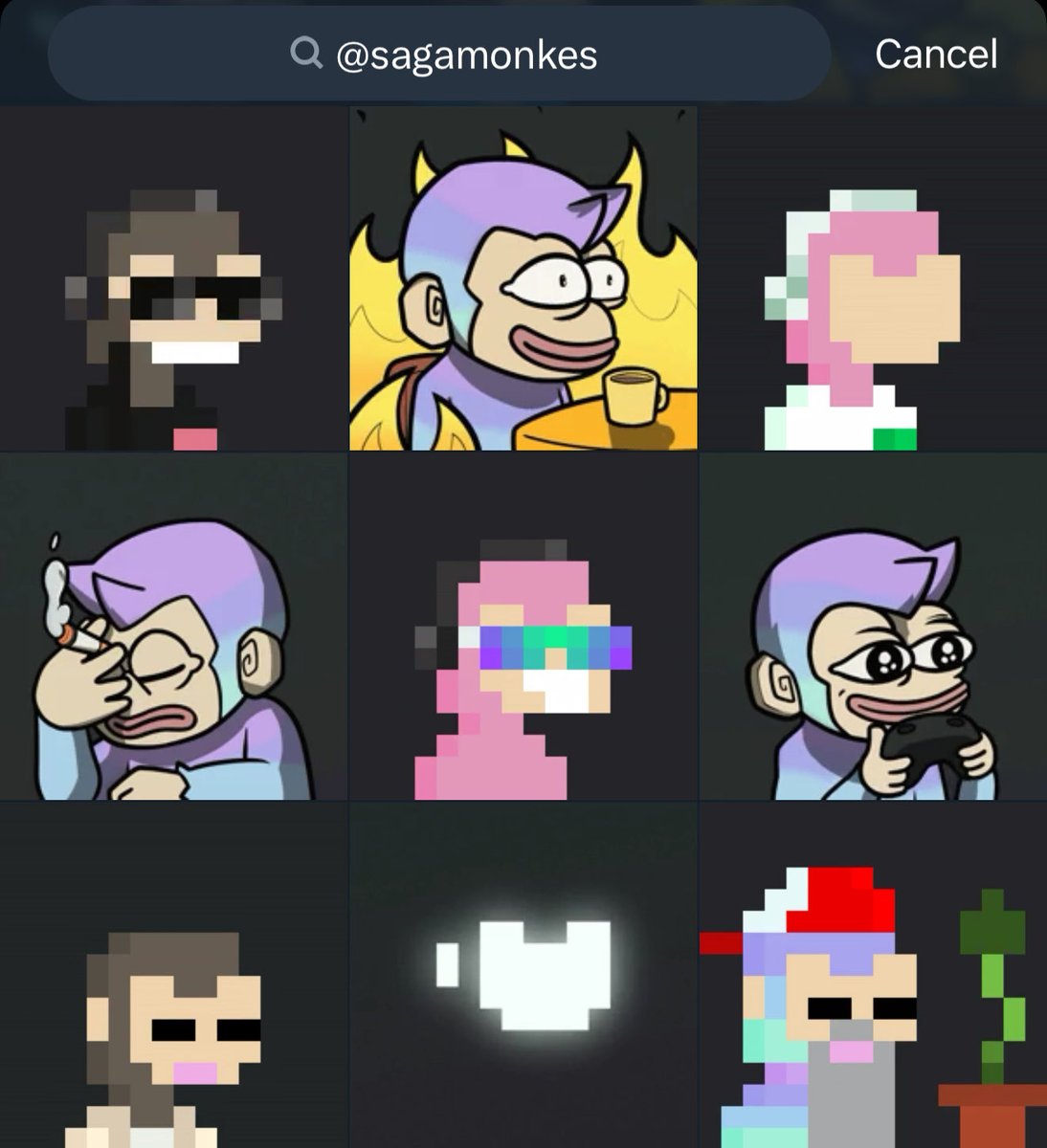 thank you for 6m views on <a href="/GIPHY/">GIPHY</a> 🐵

help spread the gospel of monke via gifs and stickers on your favorite social platform by searching “<a href="/sagamonkes/">saga monkes</a>”